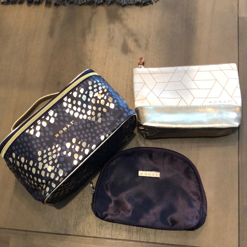 MONAT Travel/Storage Bags Set of Three